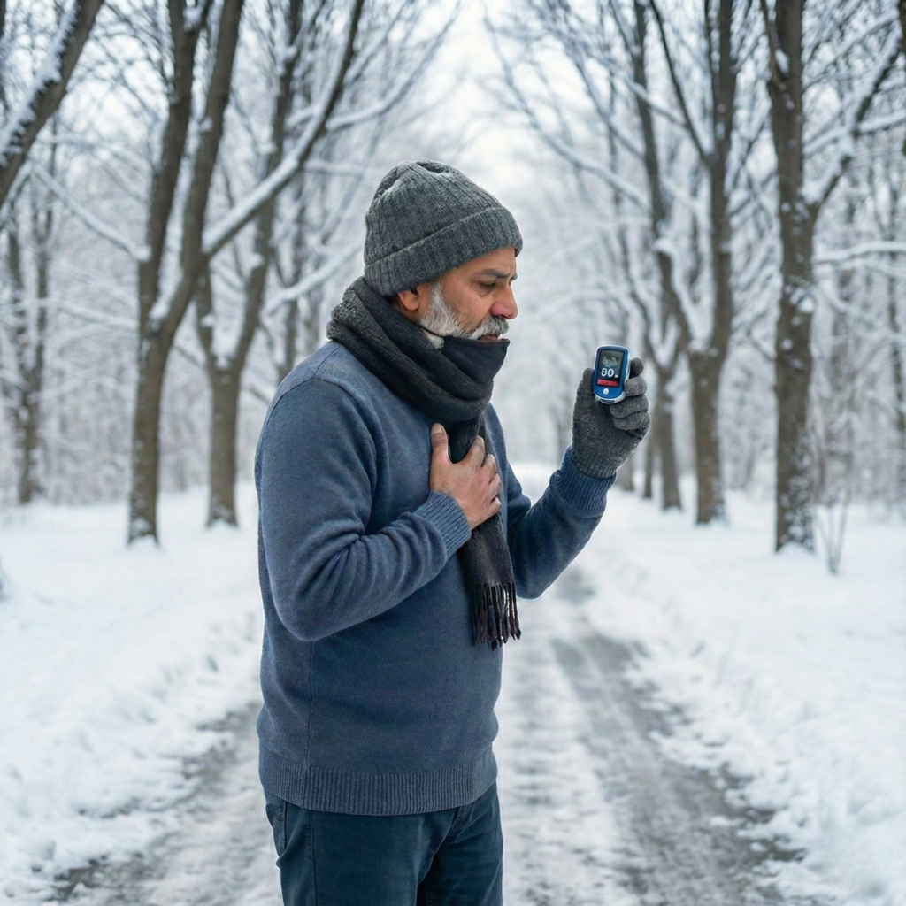 Cold weather can worsen pulmonary hypertension symptoms.